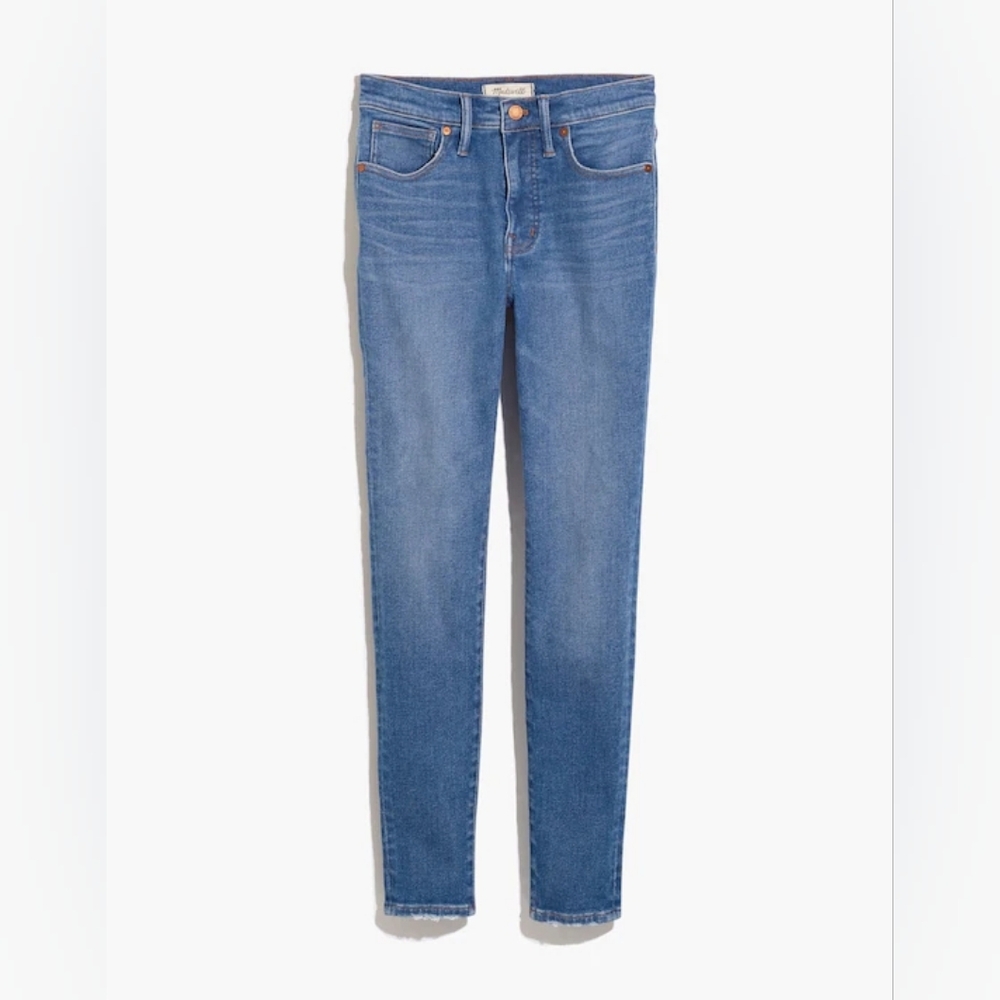 Madewell 9" Mid-Rise Skinny Jeans in Pearson Wash